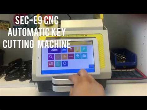 cnc machine can duplicate a key|SEC.